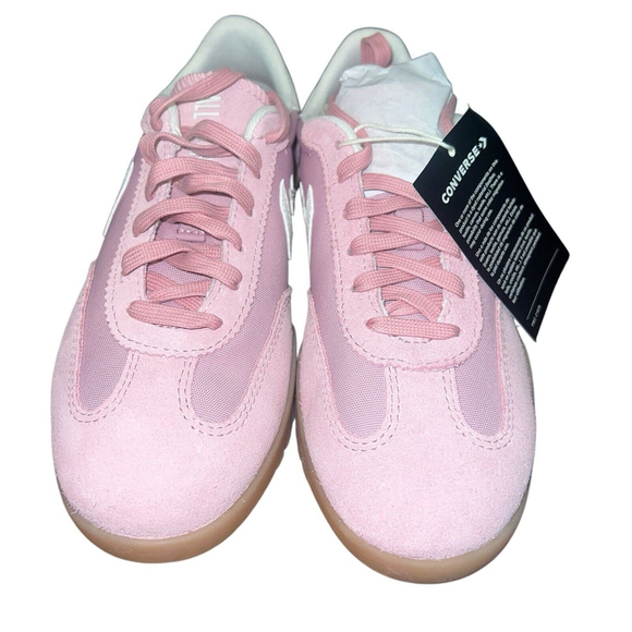 New Women’s Converse Run Star Trainer Lifestyle Sneakers Low Top Pink A13362C - Picture 6 of 8